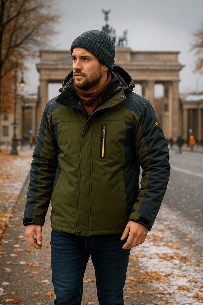 Jonas | Wasserdichte jacke – Isabels Modehaus
