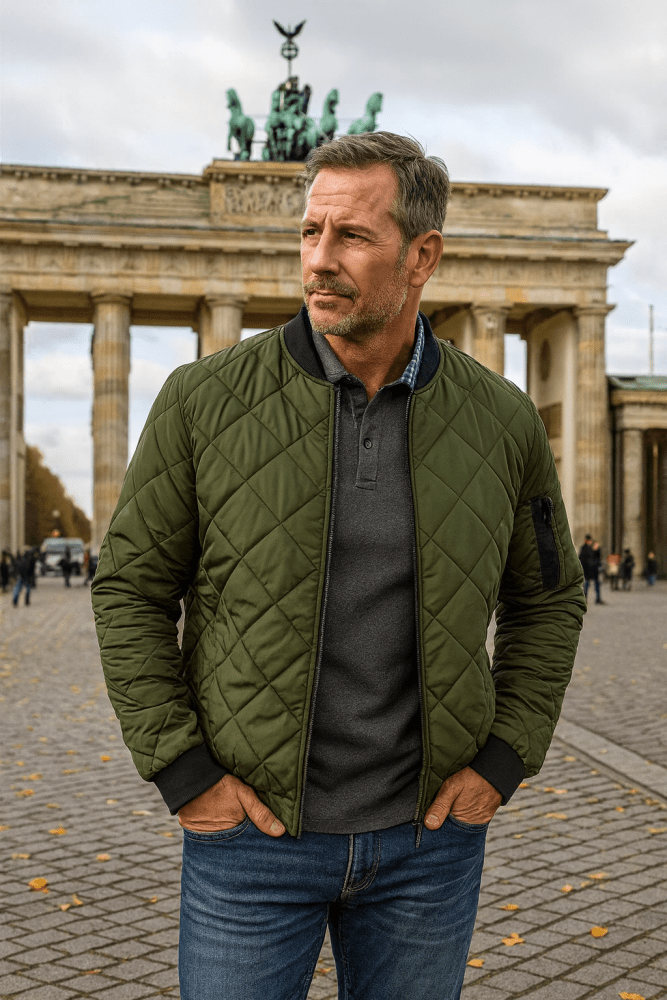 Rainer | Zeitlose Steppjacke aus Baumwolle – Isabels Modehaus