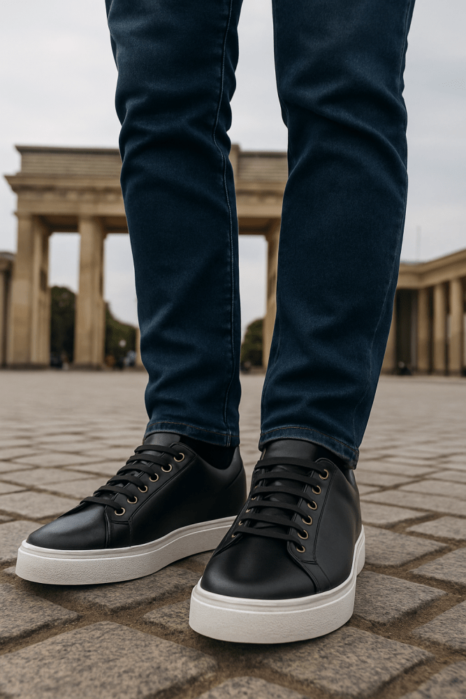 Enzo | Herren Sneaker aus Leder – Isabels Modehaus (Bild 2)