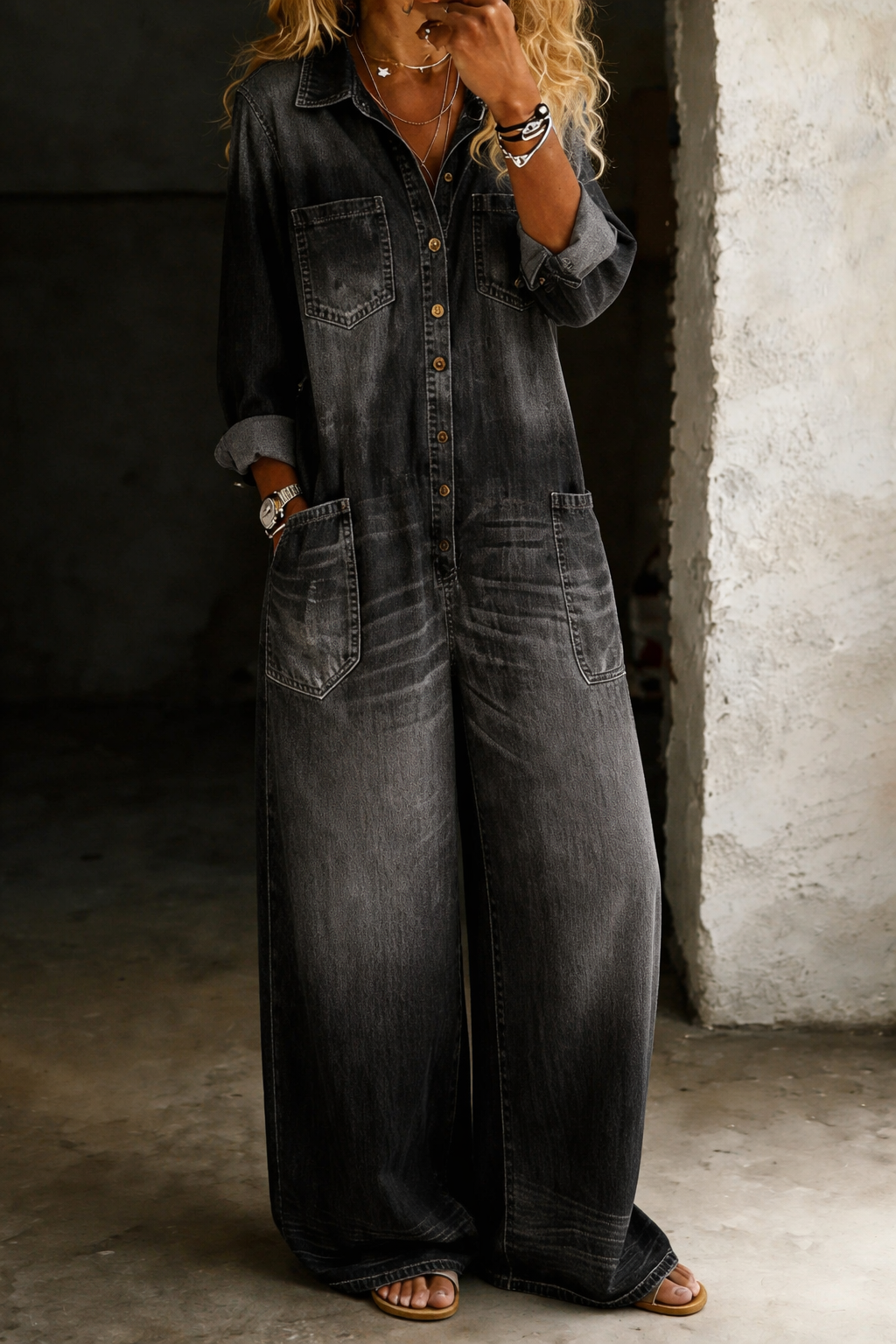 Lena | Bequemer, lässiger Overall – Isabels Modehaus (Bild 3)