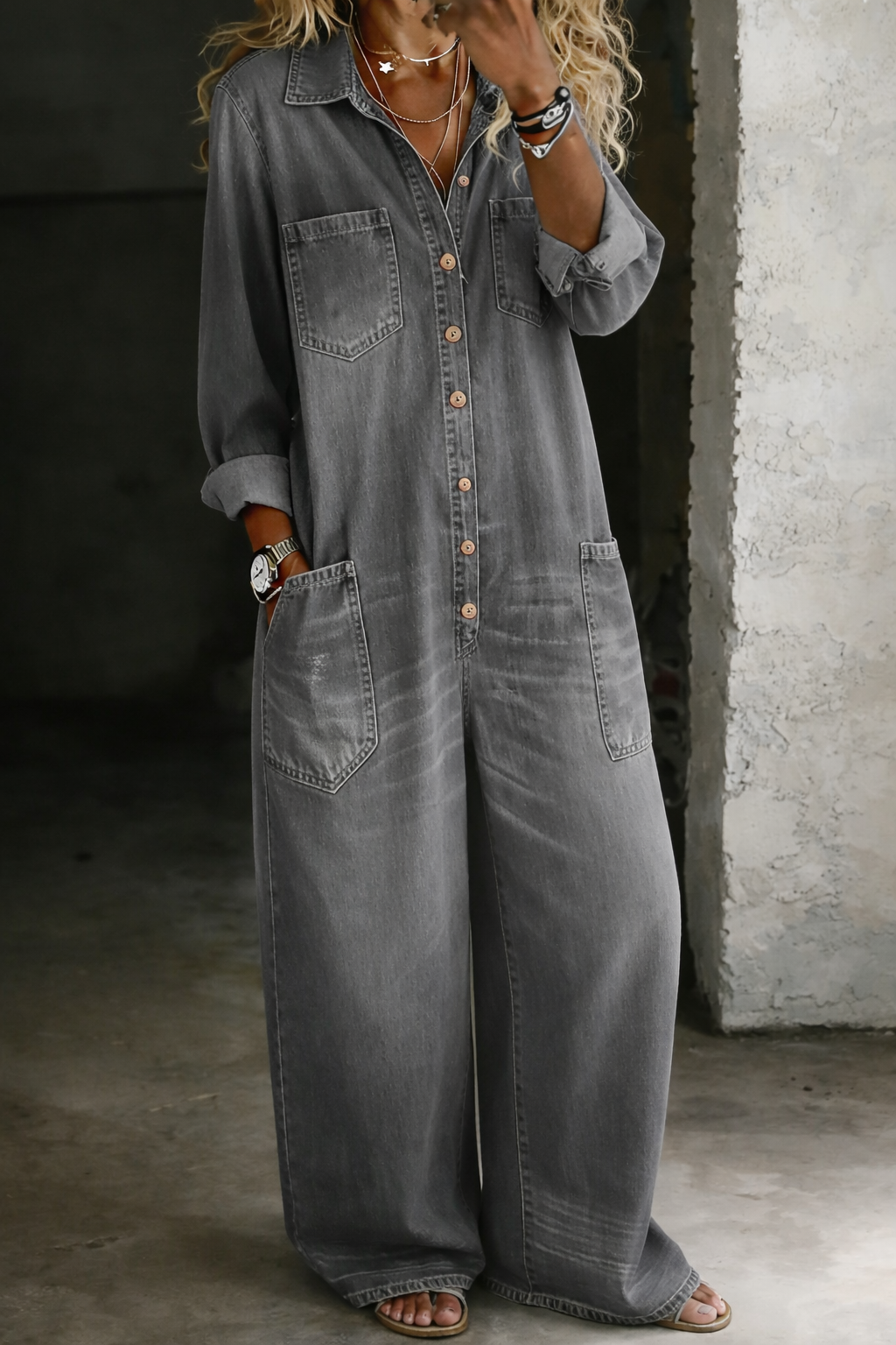 Lena | Bequemer, lässiger Overall – Isabels Modehaus (Bild 4)
