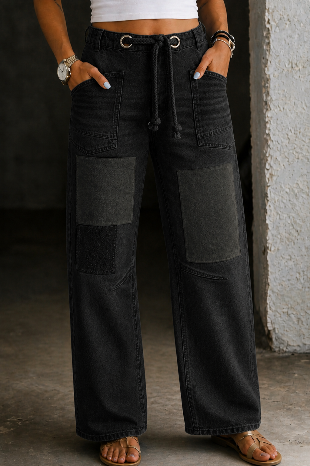 Margaret | Patchwork Jogginghose – Isabels Modehaus (Bild 2)