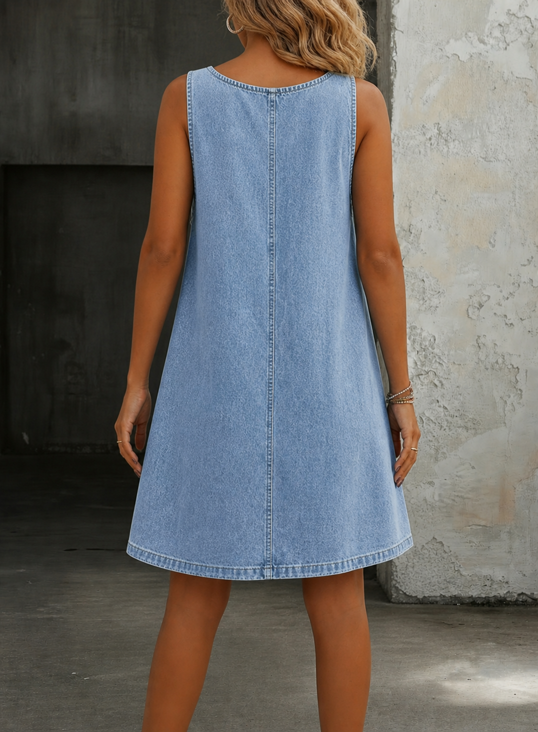 Lisa | Lässiges Denim-Overall-Kleid – Isabels Modehaus (Bild 2)