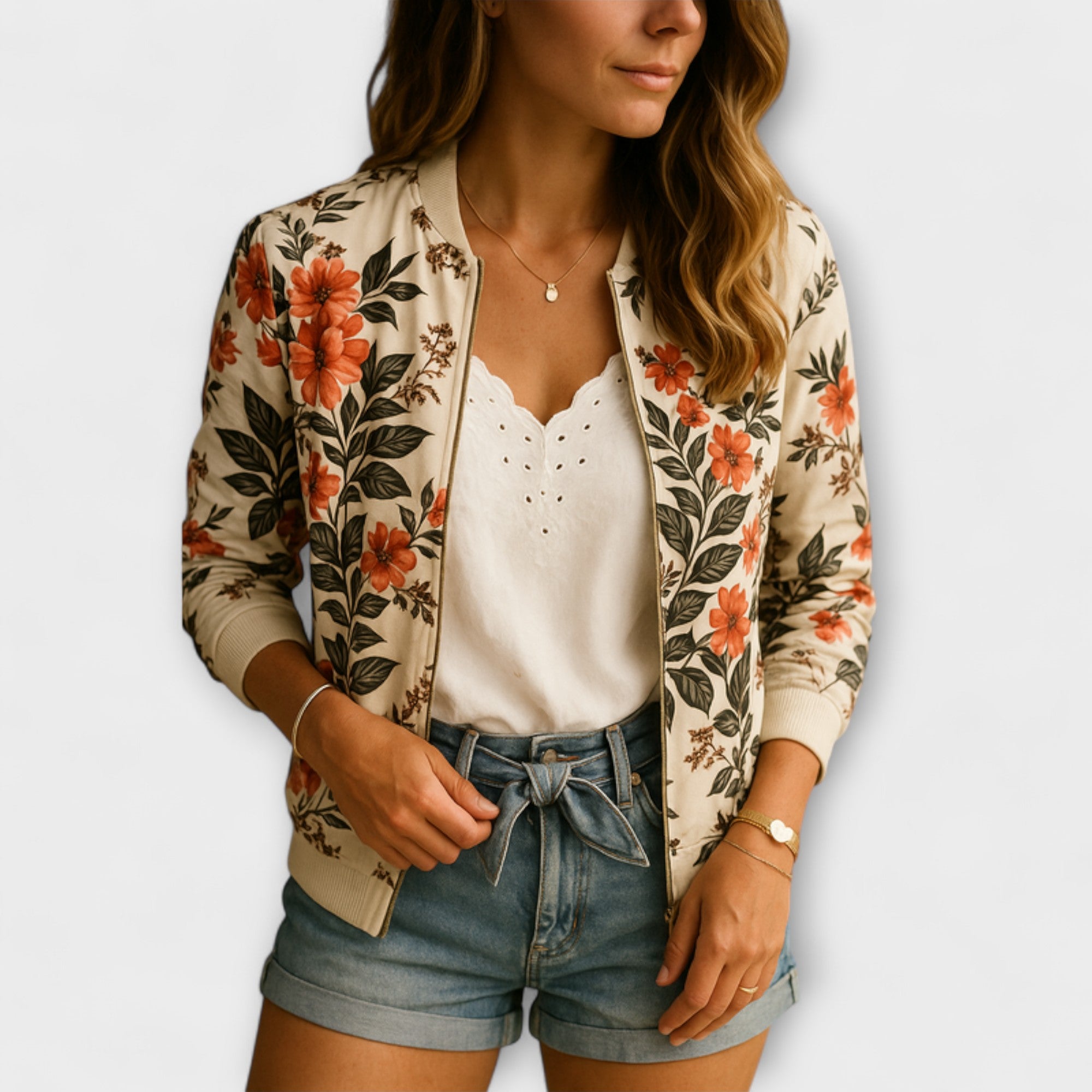 Ava | Zip-Cardigan – Isabels Modehaus