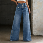Mia | Hochtaillierte Schlitzjeans – Isabels Modehaus (Bild 2)