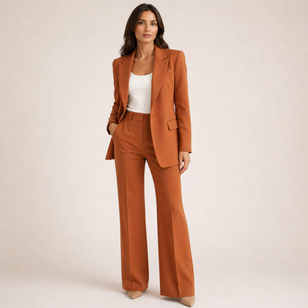 Cindy | Elegantes Anzugset mit ausgestellten Hosen – Isabels Modehaus (Bild 6)