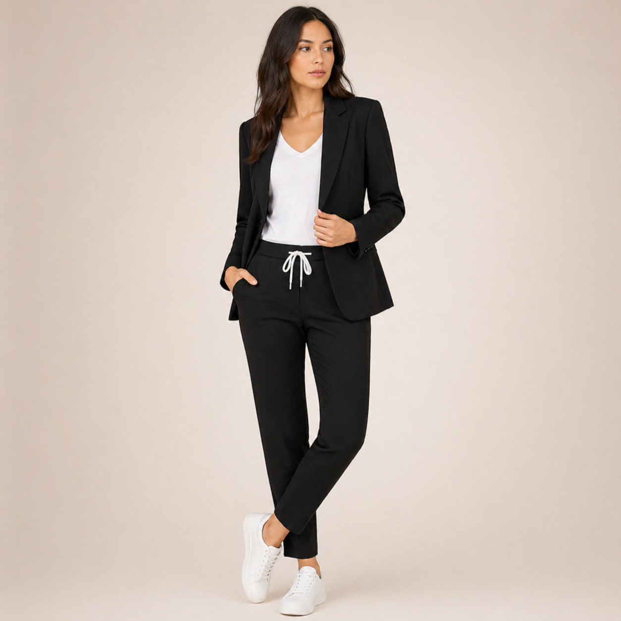 Aleli | Lässiges Anzug-Set mit sportlichem Akzent – Isabels Modehaus (Bild 2)