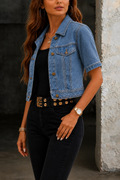 Jessica | Kurze Denimjacke – Isabels Modehaus