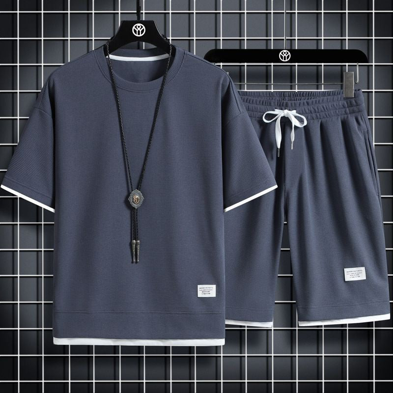 Cole | Waffelstrick Freizeit- & Sportset – Isabels Modehaus (Bild 5)