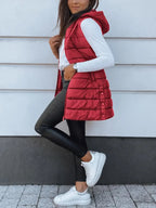 Nova | Gesteppte Damenweste mit Kapuze – Isabels Modehaus (Bild 3)