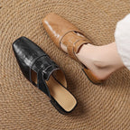 Rosel Leder-Mules mit quadrater Zehenform – Isabels Modehaus (Bild 15)