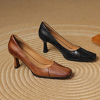 Marisol Leder Pumps mit quadratischer Zehenform – Isabels Modehaus (Bild 17)