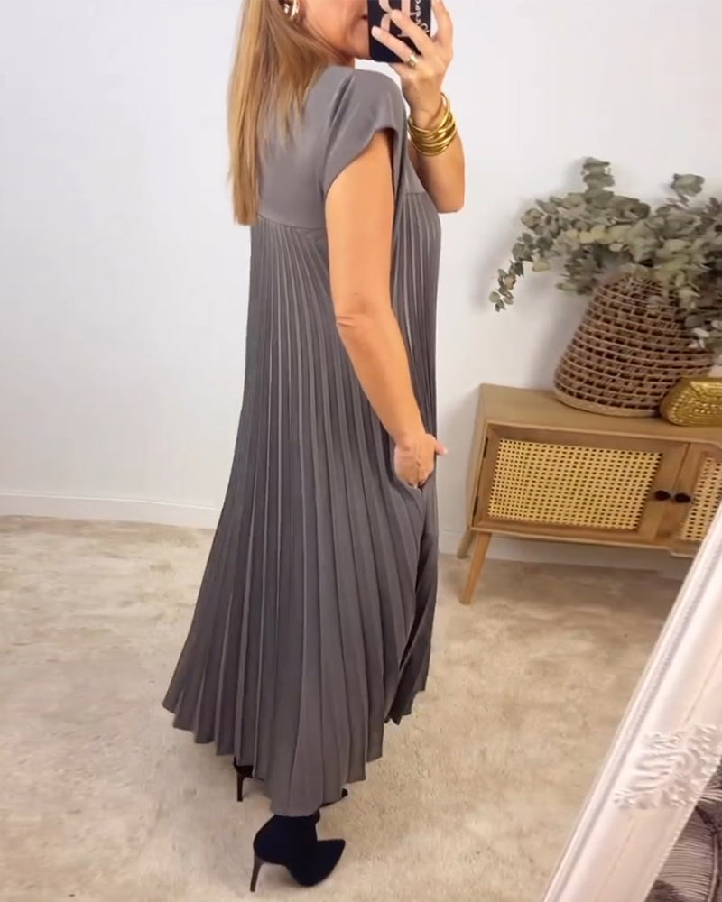 Petra™ – Zeitloses & Bequemes Plissiertes Kleid – Isabels Modehaus (Bild 14)