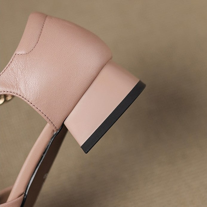 Elvane Schnalle Leder Mary-Janes – Isabels Modehaus (Bild 18)
