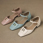 Elvane Schnalle Leder Mary-Janes – Isabels Modehaus (Bild 19)