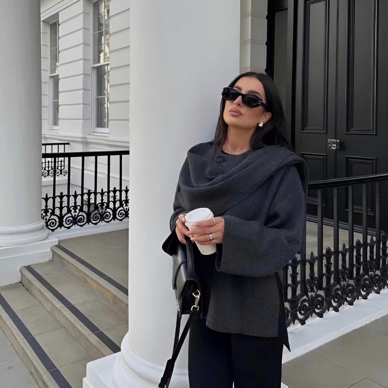 Sophia I Cape Mantel – Isabels Modehaus (Bild 6)