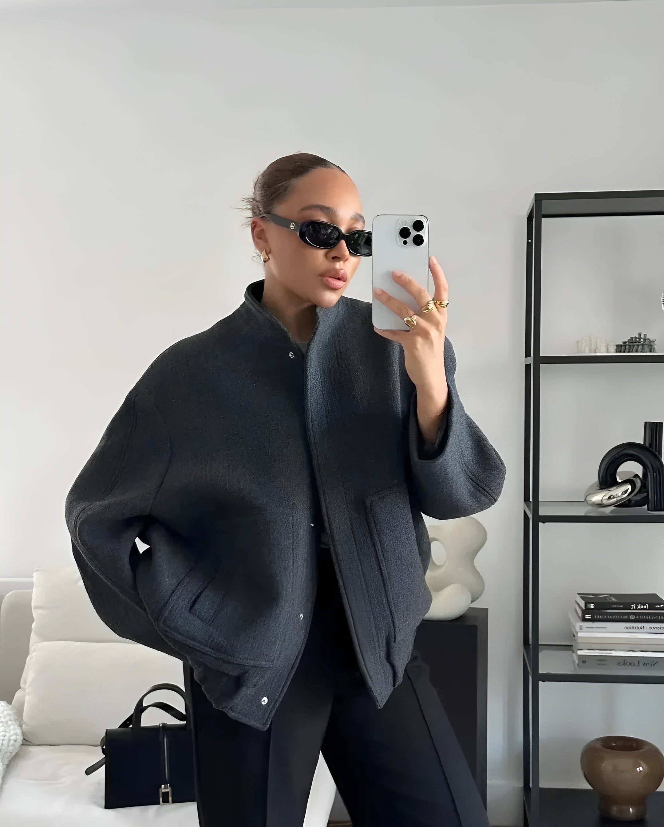 Nola | Oversized Bomberjacke – Isabels Modehaus (Bild 5)