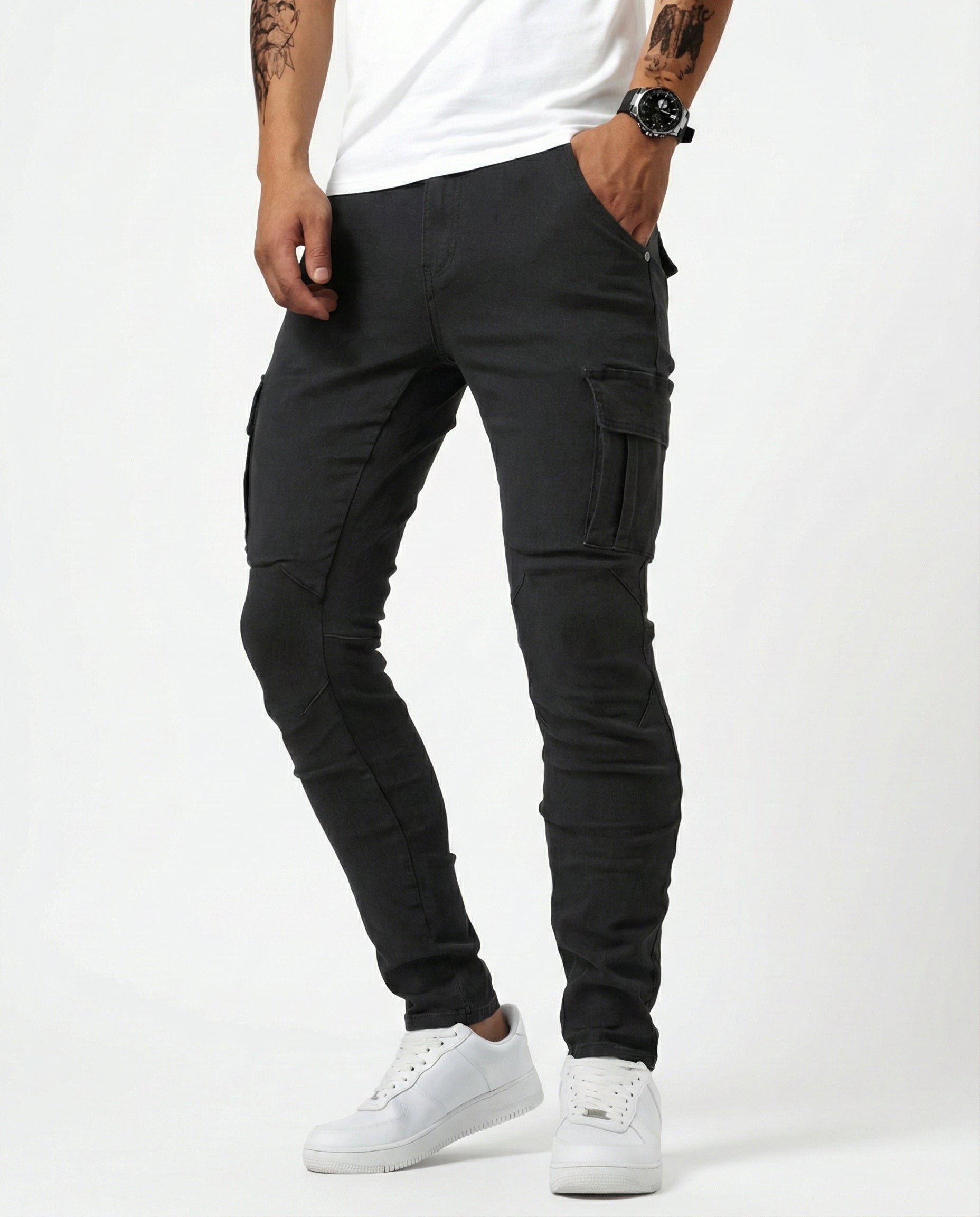 Dario | Bequeme Stretch Cargo-Hose für jeden Tag – Isabels Modehaus (Bild 10)