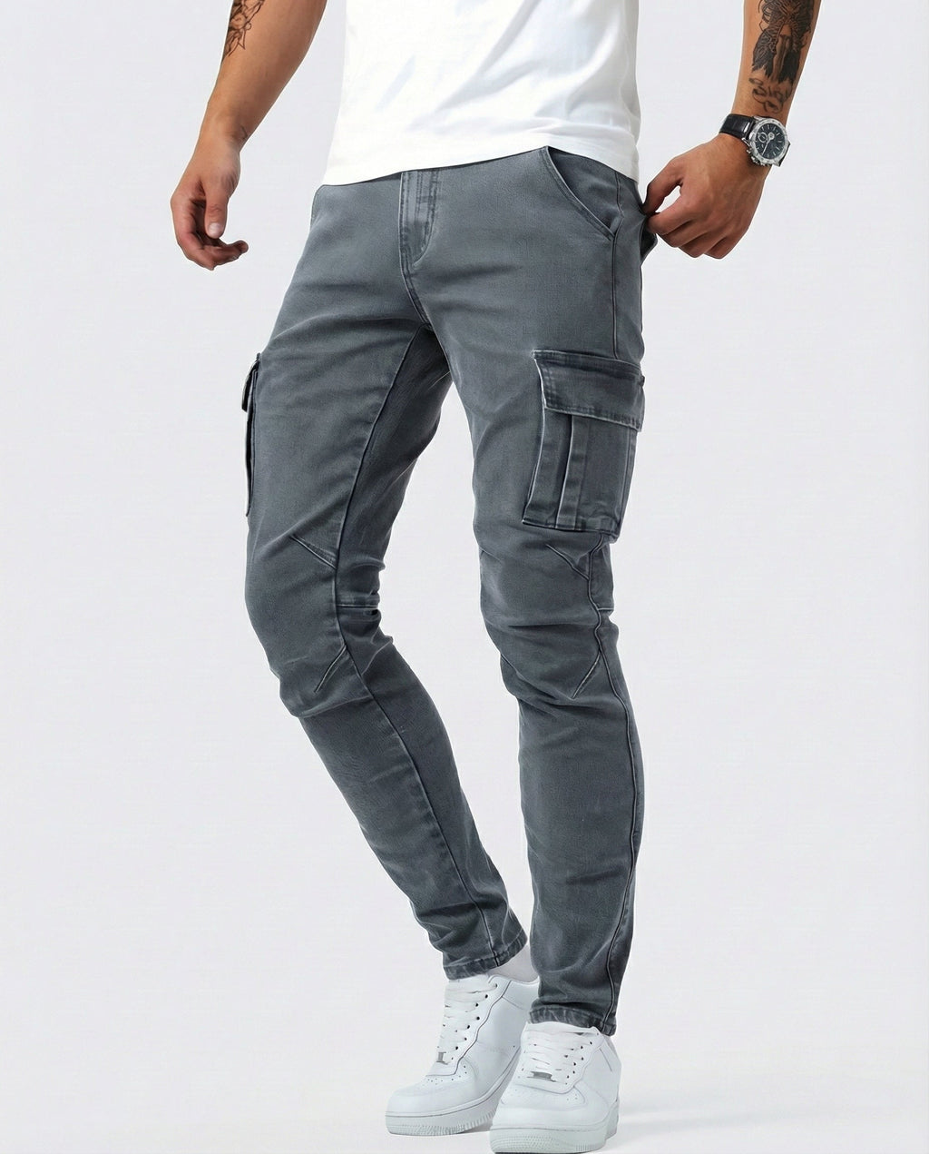 Dario | Bequeme Stretch Cargo-Hose für jeden Tag – Isabels Modehaus (Bild 5)