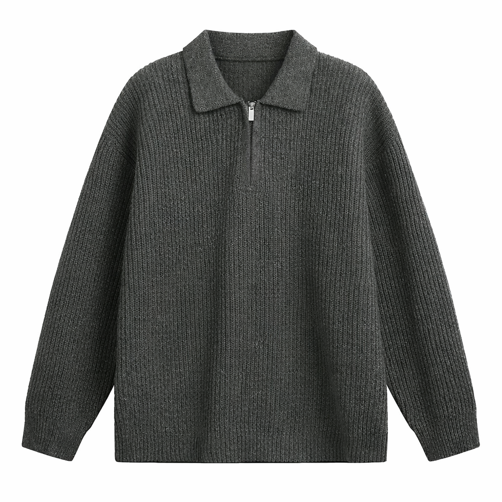 Ruben | Pullover mit Quarter-Zip – Isabels Modehaus (Bild 3)