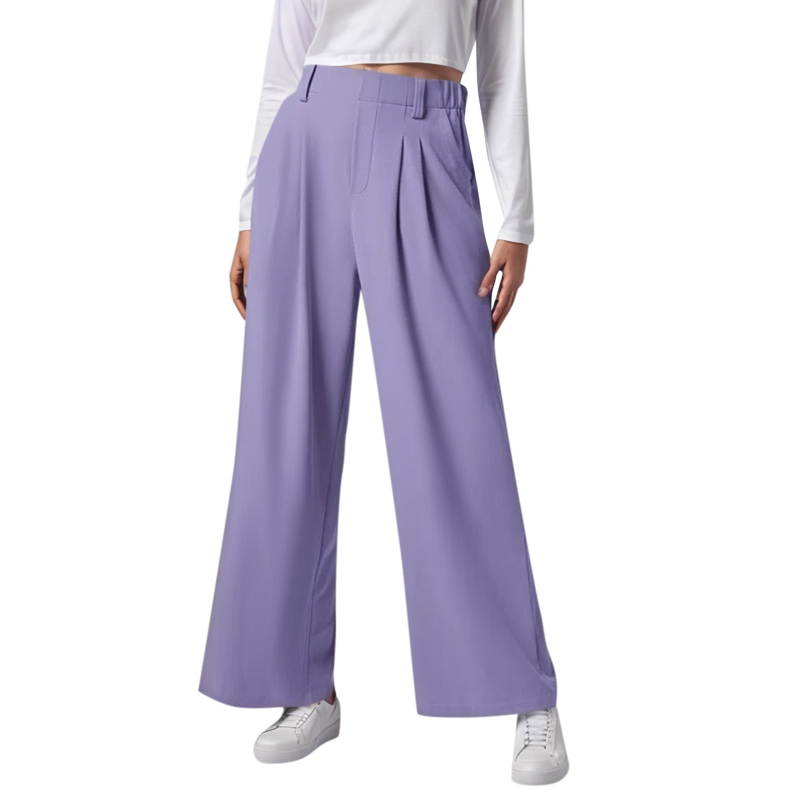 Liva | bequeme hose mit hoher taille – Isabels Modehaus (Bild 16)