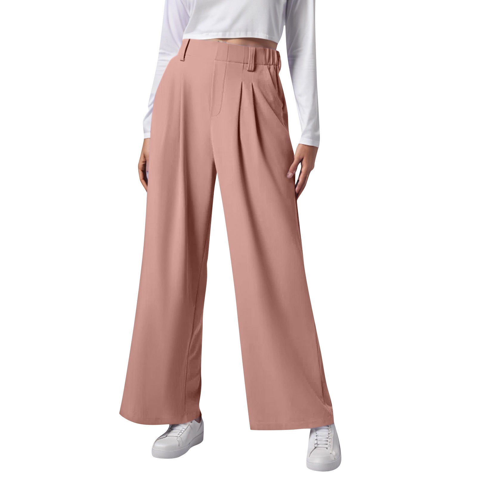 Liva | bequeme hose mit hoher taille – Isabels Modehaus (Bild 5)
