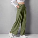 Liva | bequeme hose mit hoher taille – Isabels Modehaus