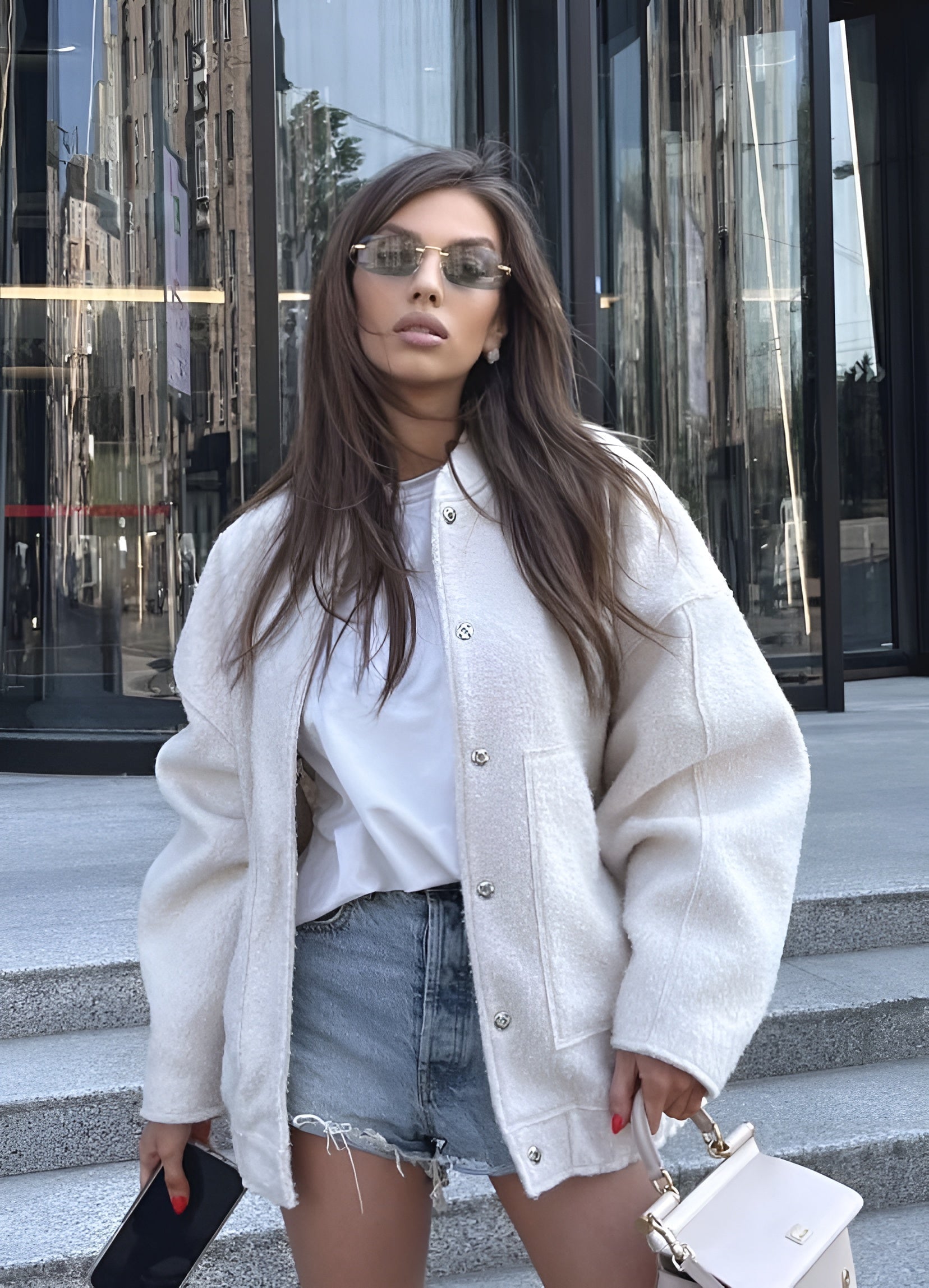 Nola | Oversized Bomberjacke – Isabels Modehaus