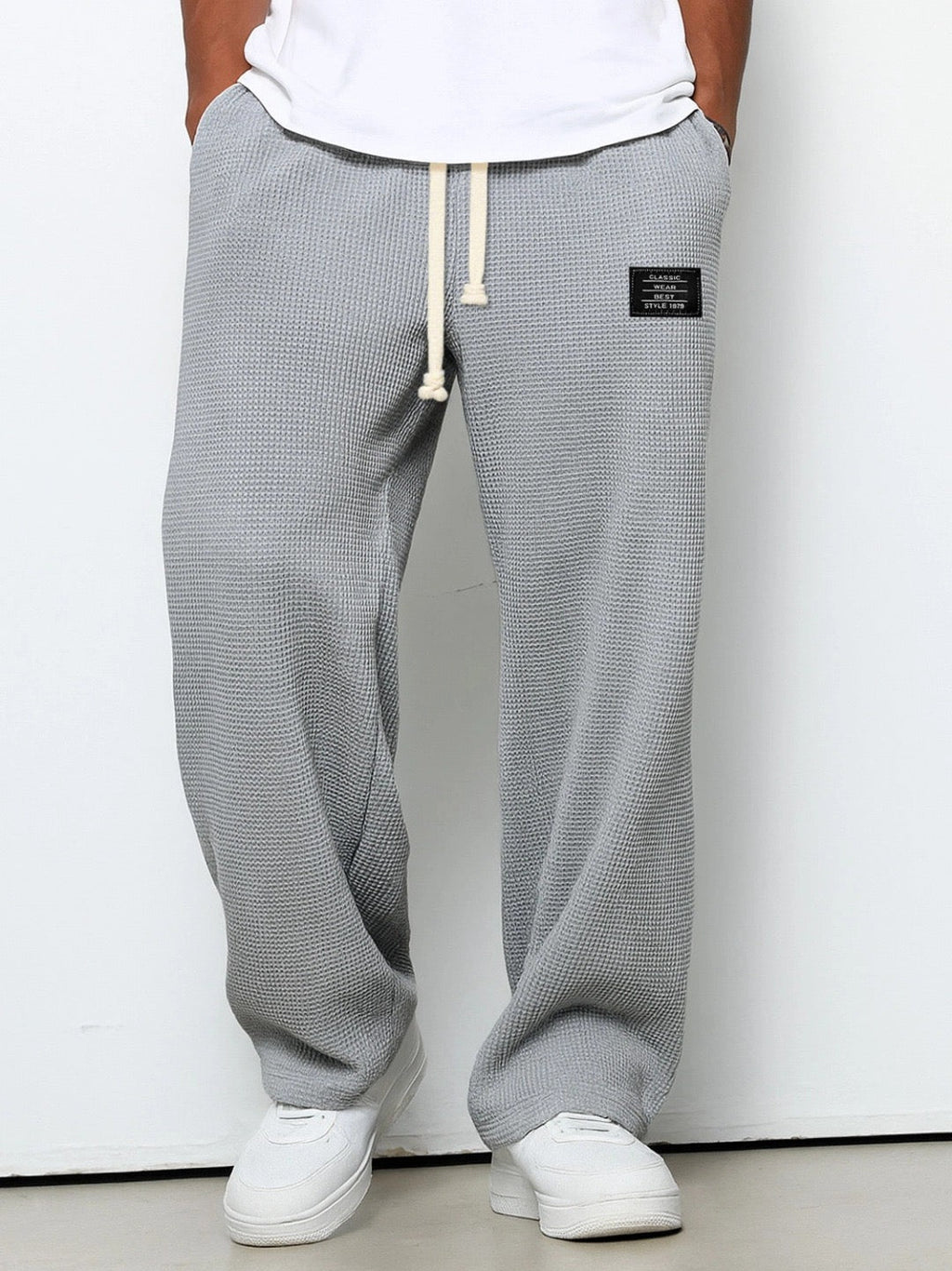 Lisandro | Weite Hose mit Wabenstruktur. – Isabels Modehaus (Bild 3)