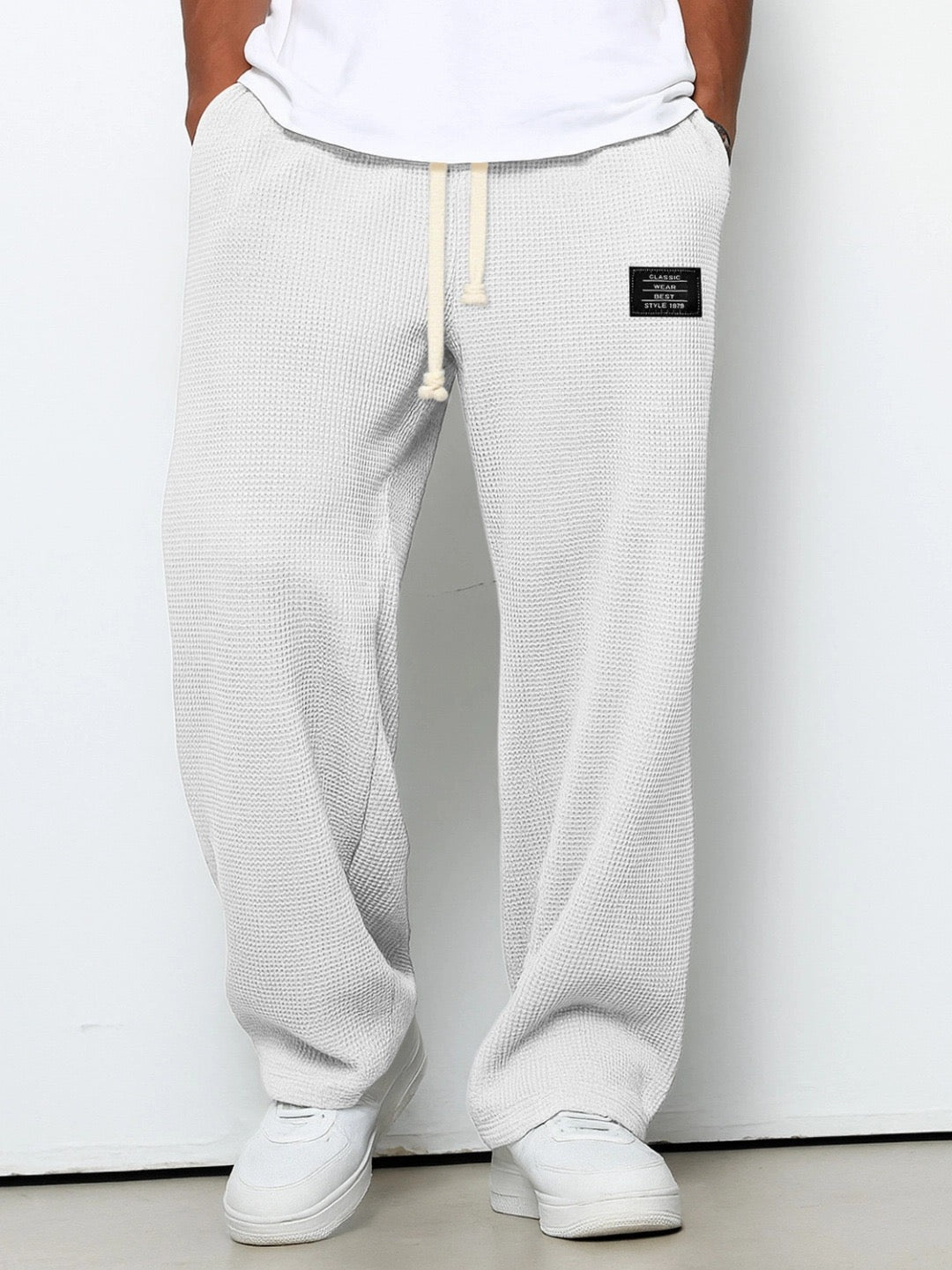Lisandro | Weite Hose mit Wabenstruktur. – Isabels Modehaus (Bild 2)