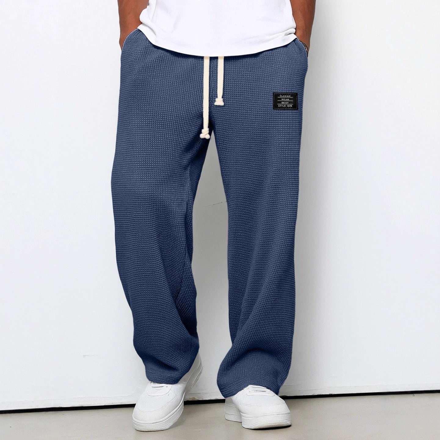 Lisandro | Weite Hose mit Wabenstruktur. – Isabels Modehaus (Bild 6)