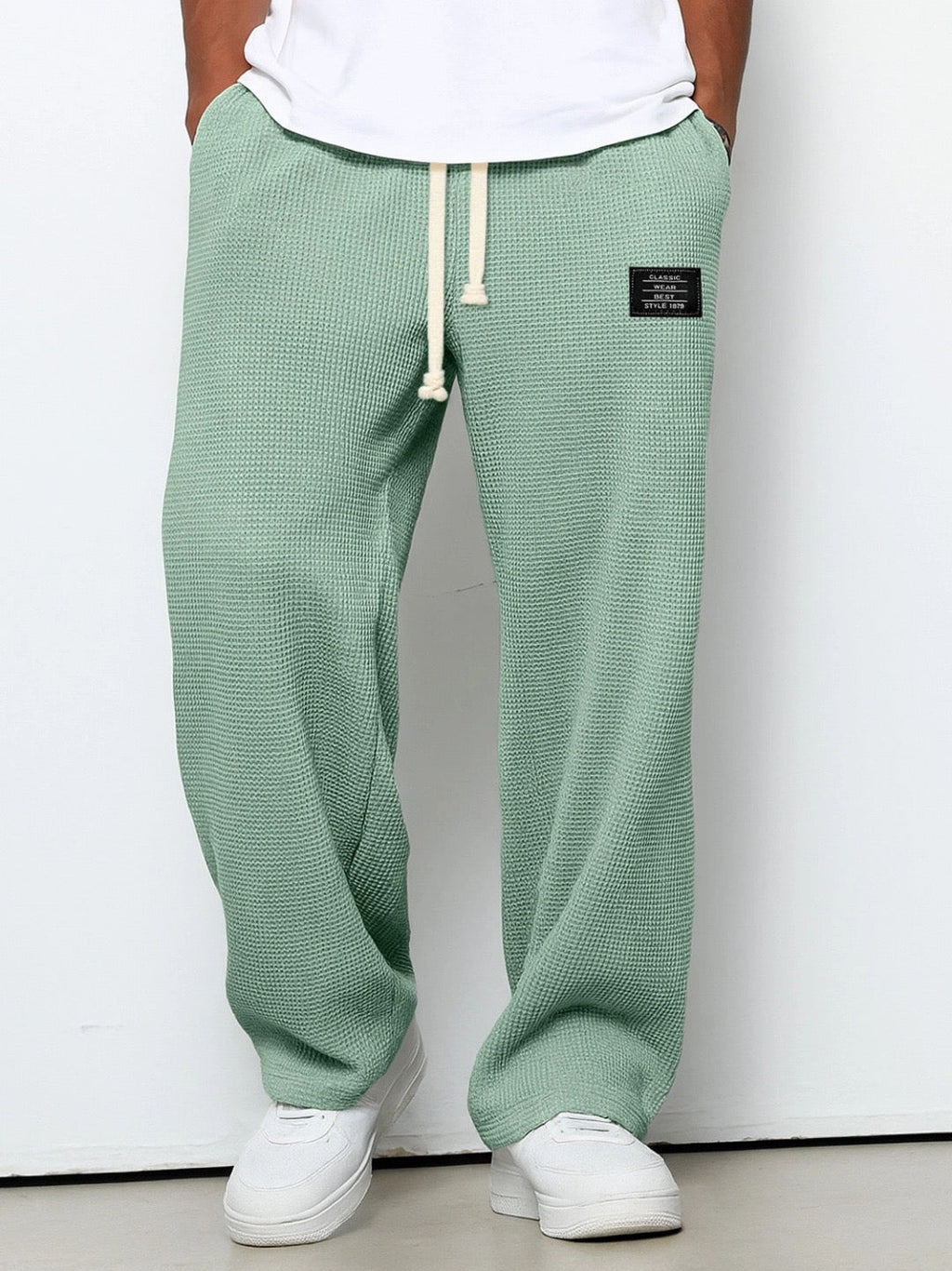 Lisandro | Weite Hose mit Wabenstruktur. – Isabels Modehaus (Bild 5)