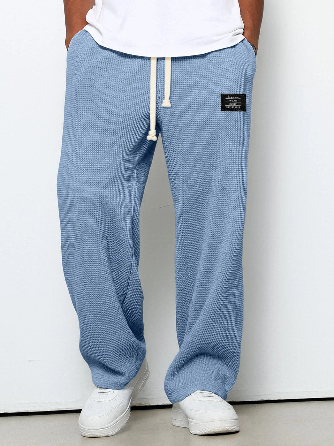 Lisandro | Weite Hose mit Wabenstruktur. – Isabels Modehaus