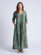 MARINA | BLUMEN MAXIKLEID – Isabels Modehaus (Bild 3)