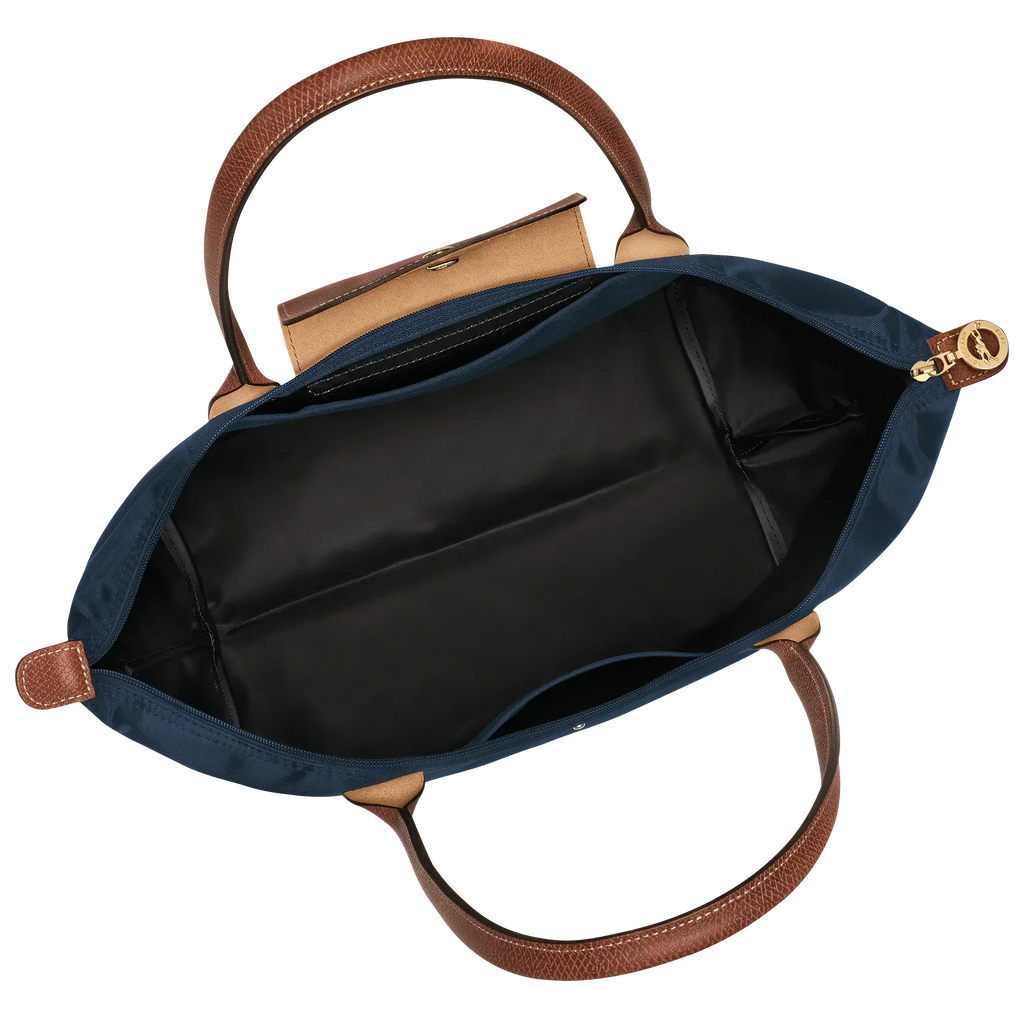 Zeitlose Shopper-Tasche Große, Marineblau
