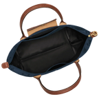 Zeitlose Shopper-Tasche Große, Marineblau