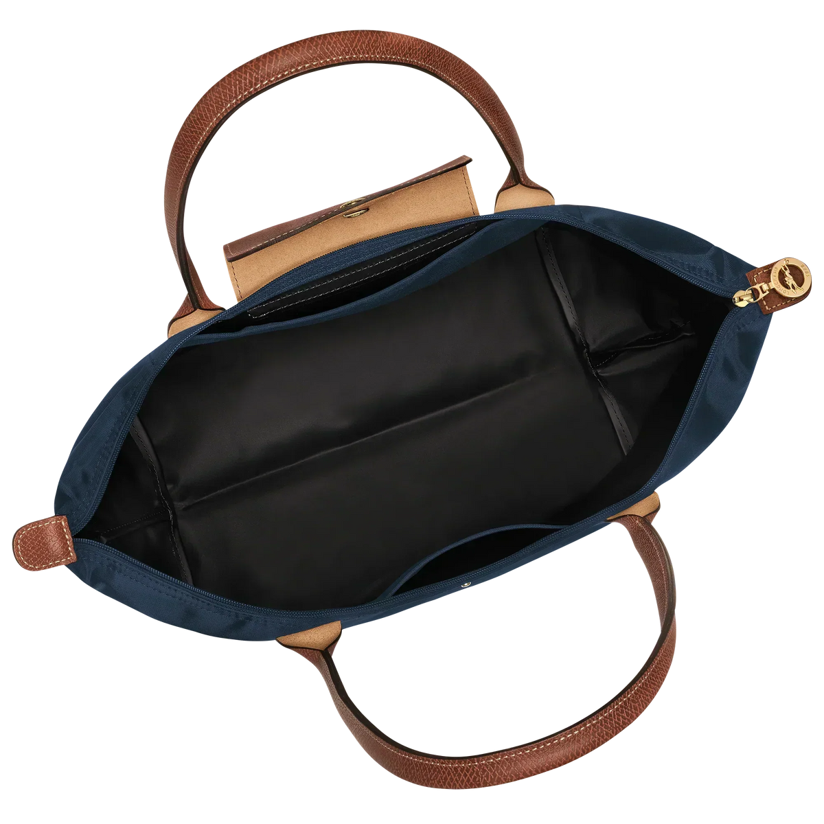 Zeitlose Shopper-Tasche Große, Marineblau