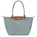 Zeitlose Shopper-Tasche  Große, Stahl