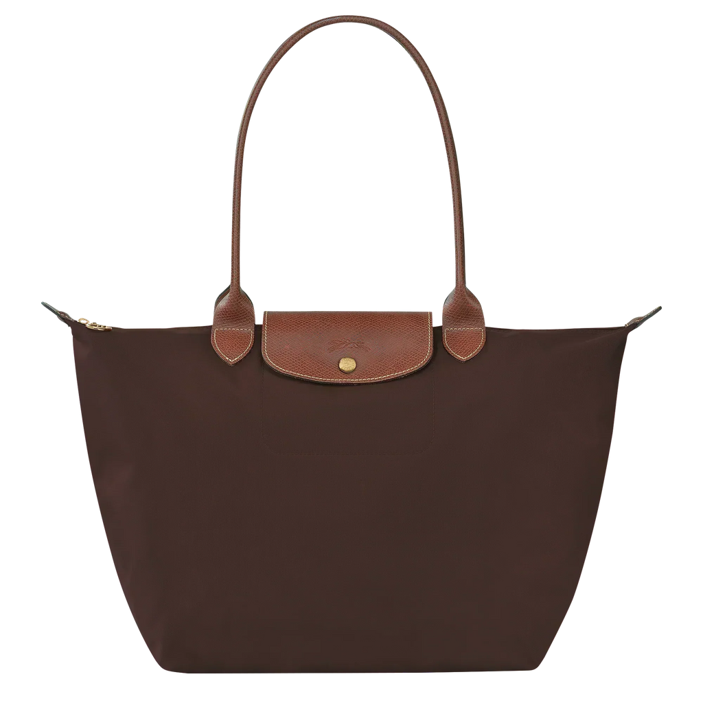 Zeitlose Shopper-Tasche Große, Braun