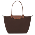 Zeitlose Shopper-Tasche Große, Braun