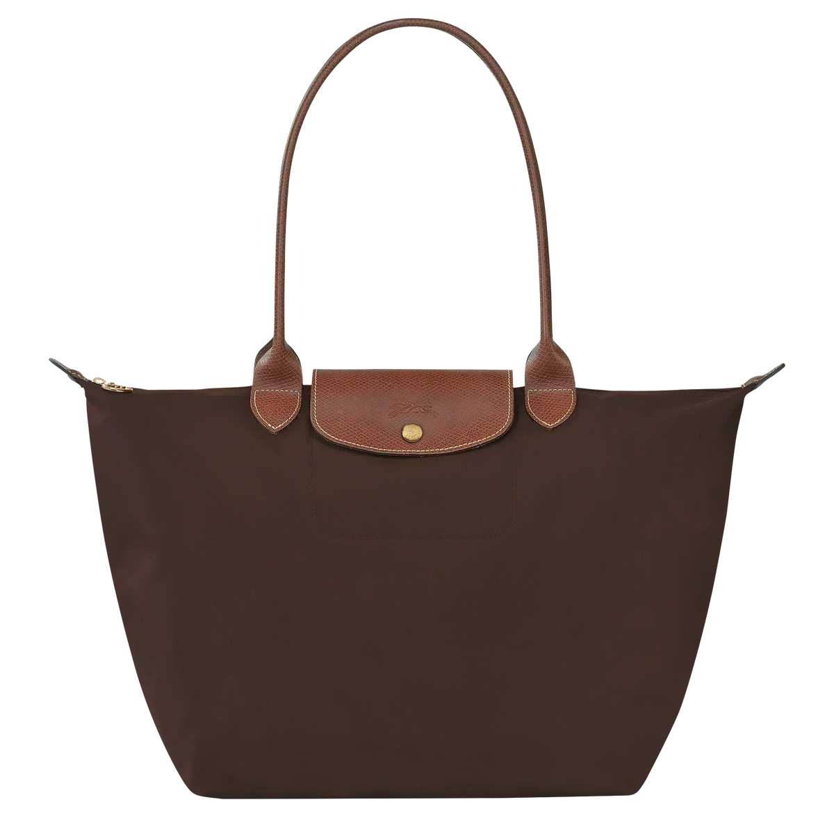 Zeitlose Shopper-Tasche Große, Braun