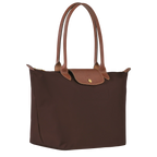 Zeitlose Shopper-Tasche Große, Braun