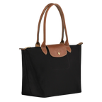 Zeitlose Shopper-Tasche Medium, Schwarz