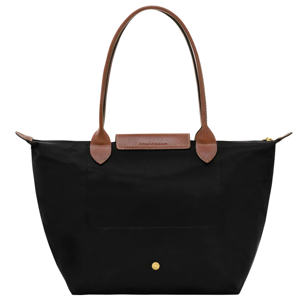 Zeitlose Shopper-Tasche Medium, Schwarz