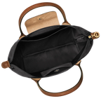 Zeitlose Shopper-Tasche Medium, Schwarz