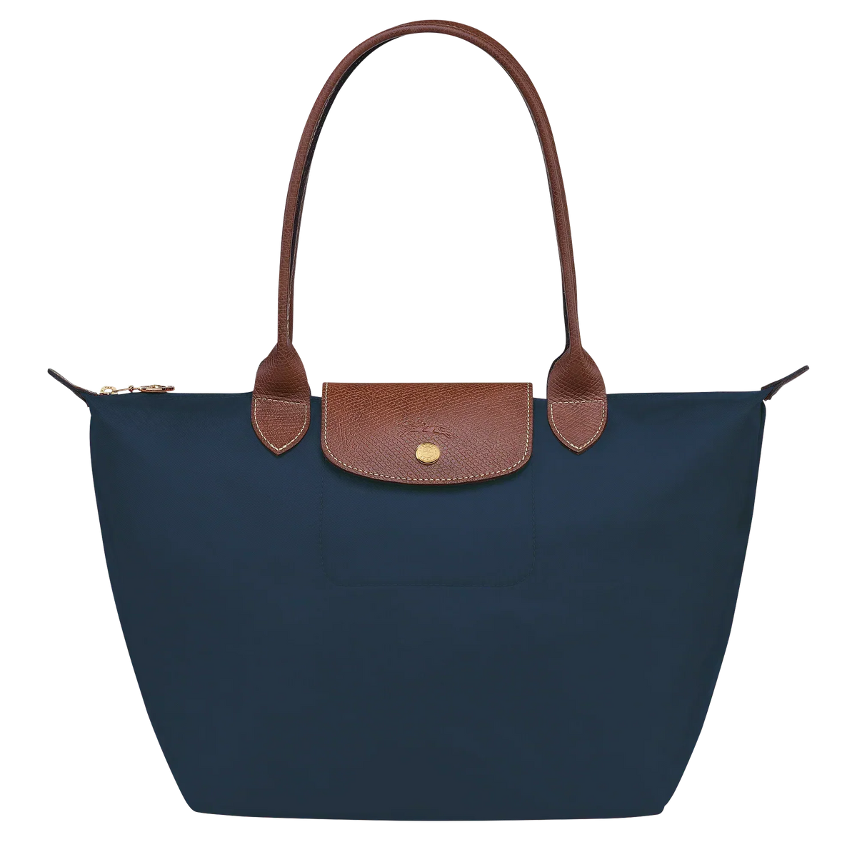 Zeitlose Shopper-Tasche Medium, Marineblau