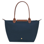Zeitlose Shopper-Tasche Medium, Marineblau