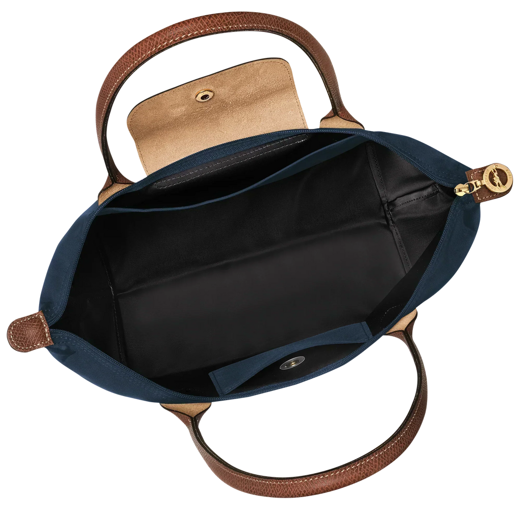 Zeitlose Shopper-Tasche Medium, Marineblau