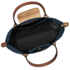 Zeitlose Shopper-Tasche Medium, Marineblau