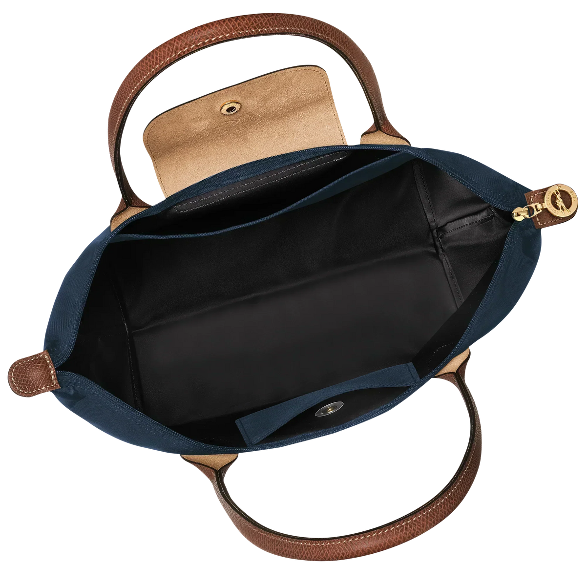 Zeitlose Shopper-Tasche Medium, Marineblau